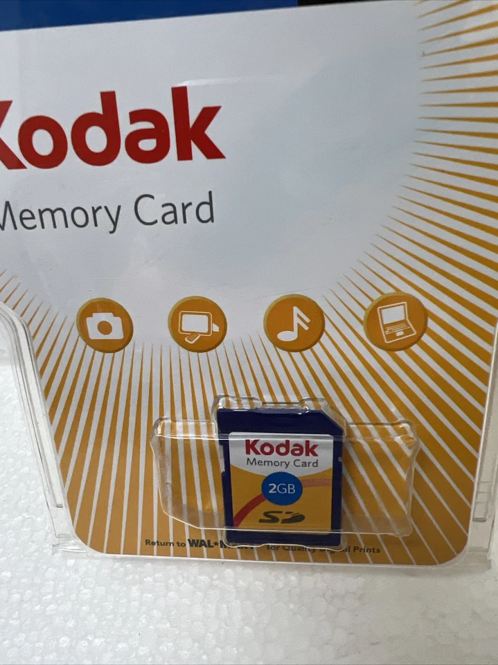 New 2GB Kodak SD Memory Card - New sealed - Image 2 of 3