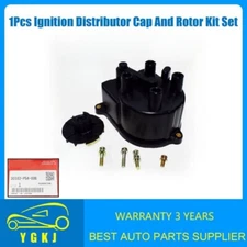 Ignition Distributor Cap And Rotor Kit Set 30102-P54-006 For Honda Civic Acura