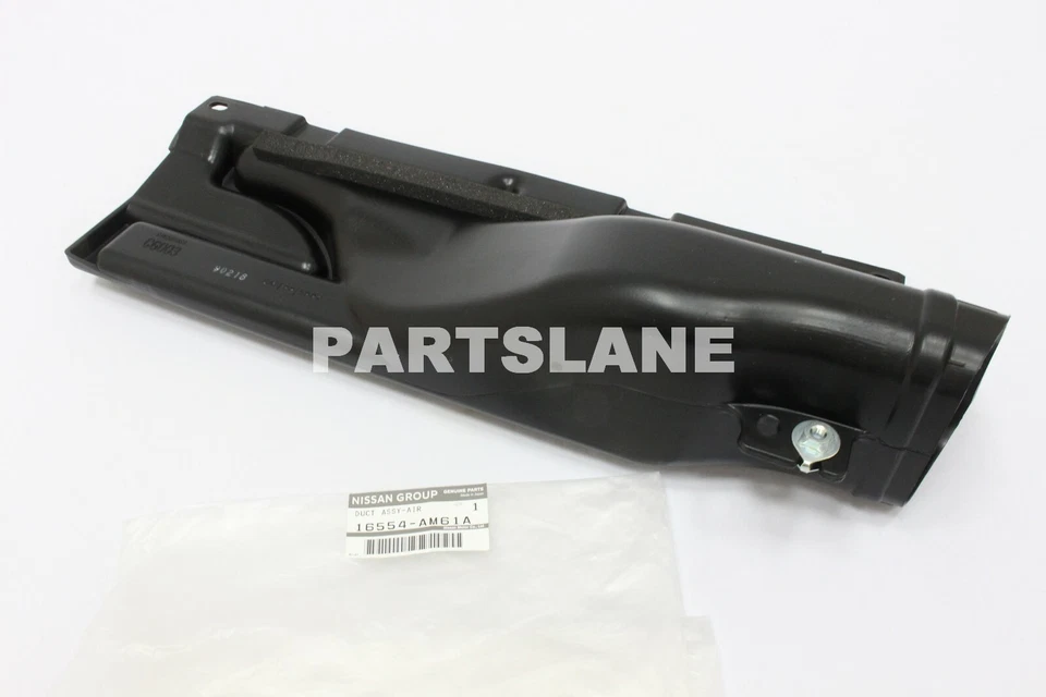 Conducto de admisión de aire genuino Infiniti FX35 G35 OEM 16554-AM61A Foto 3 de 3