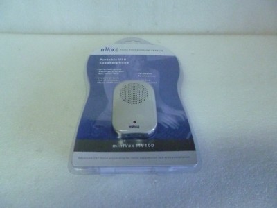MVOX ELECTRONIC MINIVOX MV100 PORTABLE USB SPEAKERPHONE 