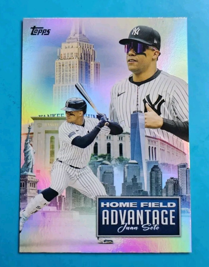 2024 Topps Update Home Field Advantage - Juan Soto - Yankees