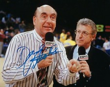 GFA NCAA Espn Basketball Ansager Dick Vitale Unterzeichnet 8x10 Foto D6 COA