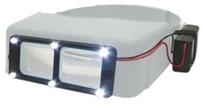 Quasar Led Lighting System for Donegan Optivisor & Magnifier Visors 6 Led Lights