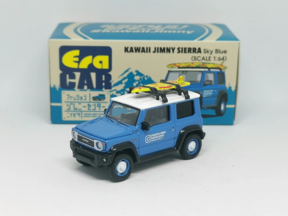 ERA CAR 1:64 SUZUKI KAWAII JIMNY SIERRA SKY BLUE (SPECIAL EDITION)