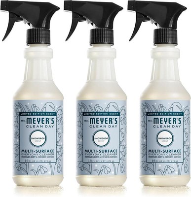 Mrs. Meyer'S Multi-Surface Cleaner, Snow Drop, 16 OZ