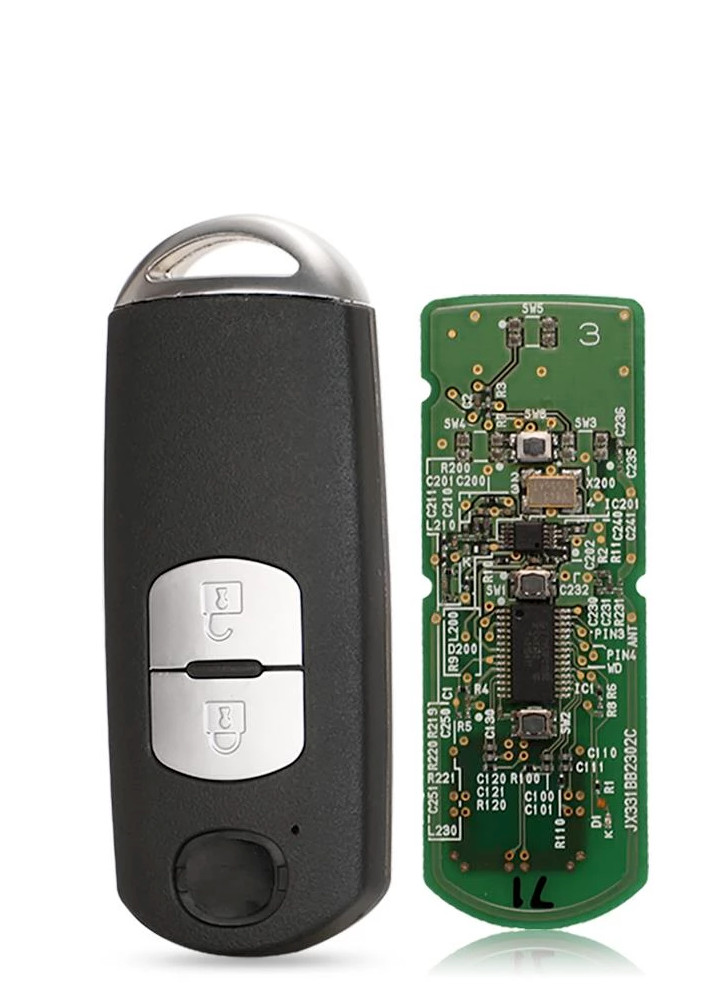Chiave Chip elettronica compatibile mazda mx5 cx5 cx3 cx9 axela atenza 433Mhz