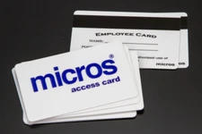 Micros Employee Access Magnetic Swipe Cards (50 Pack) High Quality - NEW