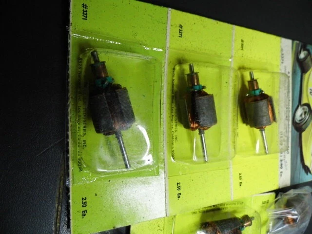 Piezas clásicas de competición de coches ranura NOS armadura de carrera # 3371 motor 36D 1/24 1/32 Foto 3 de 3