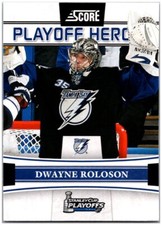 2011-12 Panini Score #7 Dwayne Roloson - Playoff Heroes FREE SHIPPING!