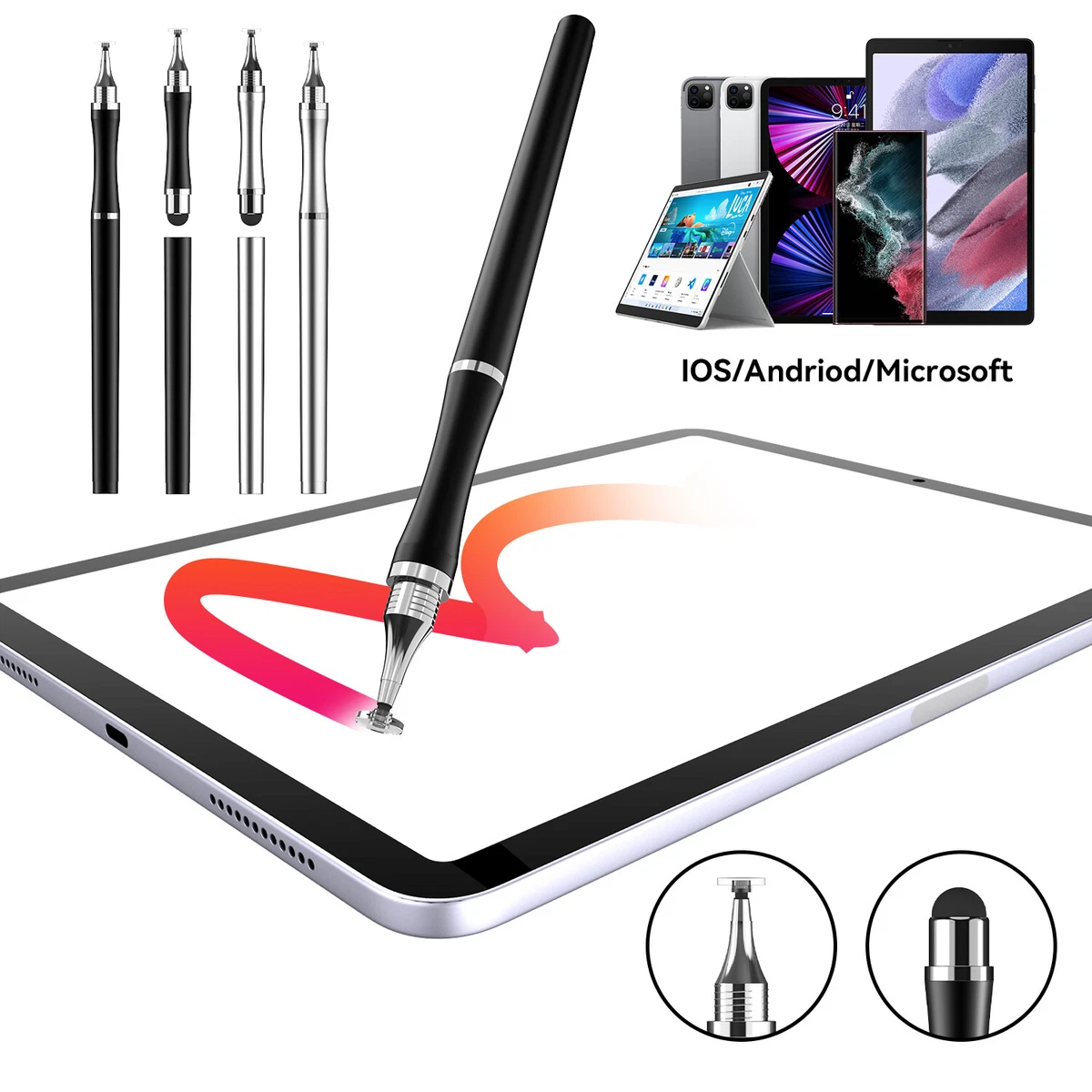 For Apple Pencil 2 1 iPad Pen Touch For iPad Pro 10.5 11 12.9 Stylus Pen