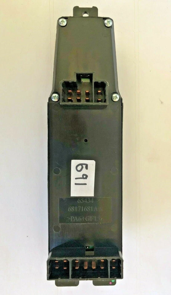 Jeep Cherokee Mopar 2001 OEM interruptor de bloqueo de ventana y puerta 68171681AA Foto 2 de 4