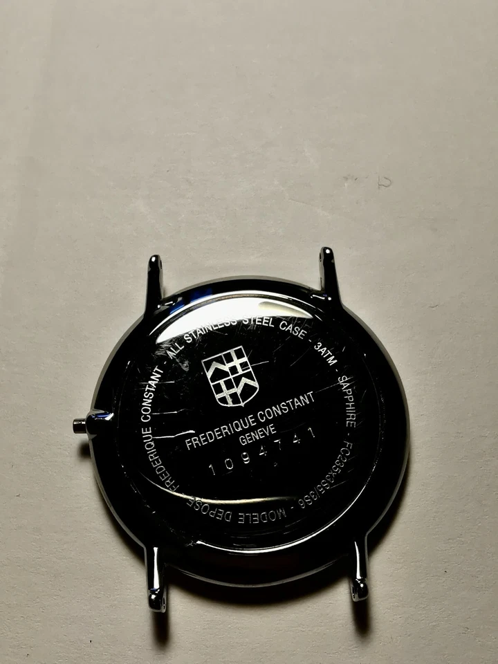 FREDERIQUE CONSTANT - BOITIER ACIER-MOUVEMENT QUARTZ-REF FC-235X3S5/3S6 - Image 2 of 2