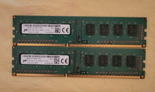 2 X Micron 4GB 1RX8 PC3L-12800U-11-13-A1 Desktop RAM MT8KTF51264AZ-1G6P1