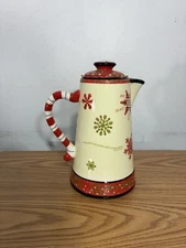 Dayspring Christmas Ceramic Chocolate Coffee Or Tea Pot