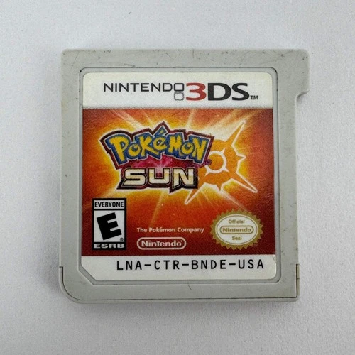 Pokemon Sun (Nintendo 3DS, 2016)
