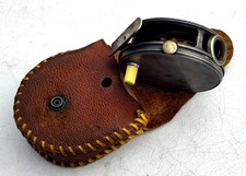 Hardy's   Alnwick Mark ll  Fly Reel   Leather Case