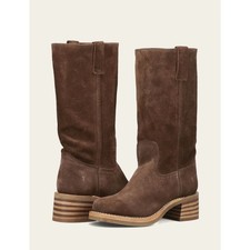 Frye Campus 12R Boots Womens 9 Brownie Pull On Leather Boho Festival Western NIB