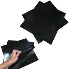 Neoprene Rubber Sheet Variety Pack, 1.0mm  1.6mm Thick, 12"x11", Oil  Temperat
