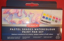 NEW Never used Derwent Pastel Shades Watercol...