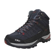 Cmp Rigel Mid Waterproof - Scarponi Da Trekking Nero - Taglia 43 [28.5cm] Scarpe
