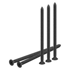 DTGN 100Pcs #12x4 Flat Head Wood Screws, 304 Stainless Steel Phillips Self Ta...