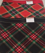 NWT Plus Size CACIQUE Lot 2 Cotton Full Brief Full Coverage Plaid Panty 22/24