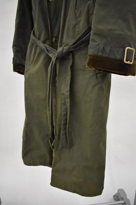 Barbour corduroy collar trench coat Jacket Blouson Men Size 36