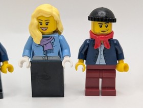 Lego Icons 6 Minifigures w/ Accessory from Set 10222 Winter Village Post Office
