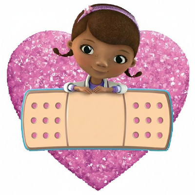 Doc McStuffins  Essbar Zuckermasse Tortenbild Tortenaufleger Torte