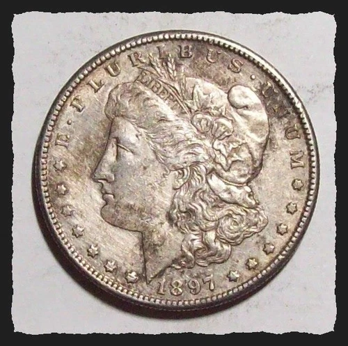 1897-S MORGAN DOLLAR    Original  Sharp  XF++ / AU  #14C78