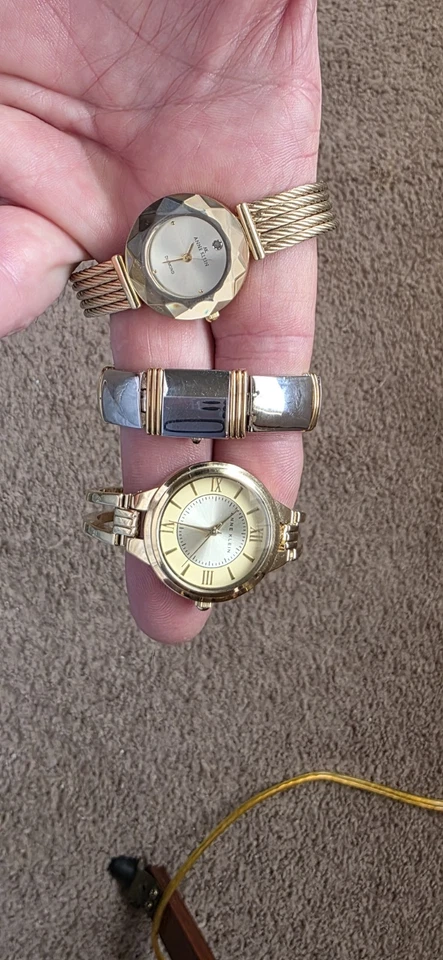 Anne Klein Women's Anne Watchess. Quartz/analog. New Batteries Gold Tone Finish - Image 4 of 4