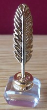 SWAROVSKI CRYSTAL MEMORIES INKWELL WITH QUILL 189195 NO CERTIFICATE