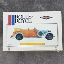Vintage Pocher 1934 Rolls Royce Torpedo Cabriolet Phantom II 1/8 Model Kit K75