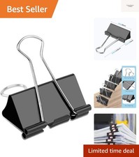 Durable Extra Large Binder Clips - 40 Pcs 2 Inch Steel Clips for Home  Office