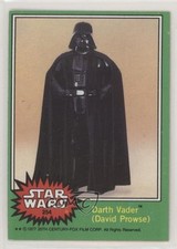 1977 Topps Star Wars Darth Vader (David Prowse) #254 0s4