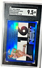 2007 Topps Chrome - Generation Now Justin Verlander #GN297 Blue Refractor /100