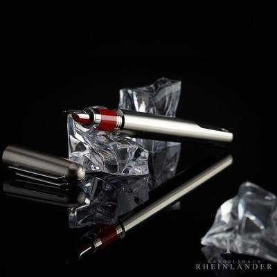 Montblanc M RED Signature Line Mark Newson Fountain Pen Special