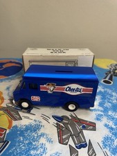 Ertl Die-Cast Frito Lay CHEETOS Van Walk-In Coin Bank c1990s - With Box And Key