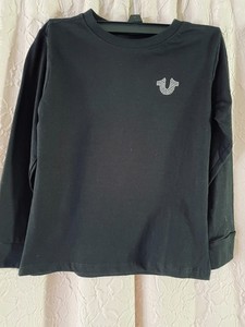 Girls New True Religion Black Top Size 5/6