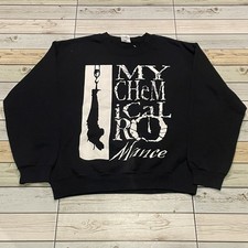 Rare Vintage My Chemical Romance Sweater Band Tour Medium
