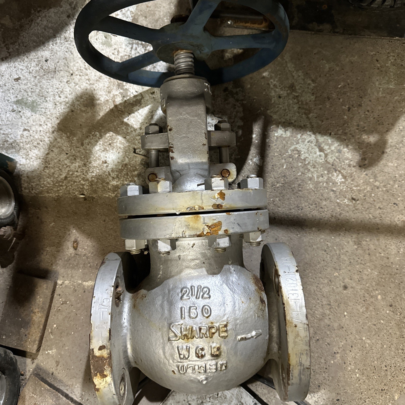 2-1/2 Globe Valve Flanged 150 Sharpe