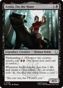 Azula, On the Hunt #85 Foil - Avatar: The Last Airbender MTG