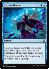 MTG: Commander: Secrets of Strixhaven #187 C - Arcane Denial - NM