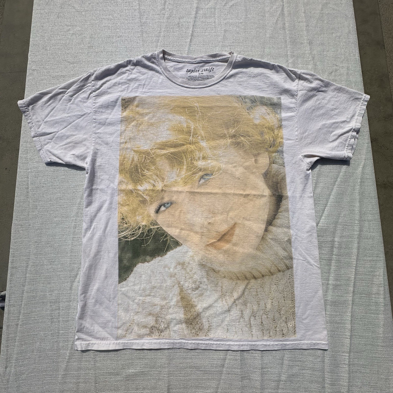 Taylor Swift Folklore Anniversary Collection Merch T-Shirt (Size Small/Medium)