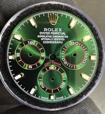 Rolex Daytona 40 Custom  John Mayer  Green Dial For Ref. 116508 116503 116523
