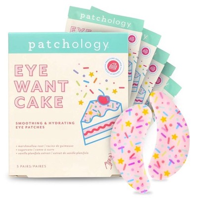 Eye Want Cake Hydrating & Smoothing Eye Patches   Under Eye Masks for Puffy E...