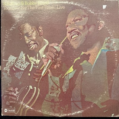2-LP B.B.King & Bobby Bland Together For The First Time Live 1974 ABC Dunhill +