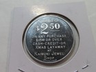 B13 Hawaii Honolulu (1963-1967) Kaimuki Jewel Shop Xmas G/F-$2.50 Token 2TC-77 — photo 2