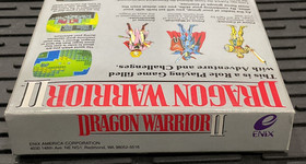 DRAGON WARRIOR 2 TWO - NINTENDO NES GAME W/ BOX & MANUAL - 100% COMPLETE