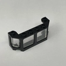 Lego 17454 17457 Black Clear Replacement Add-on Pieces Parts Lot of 2